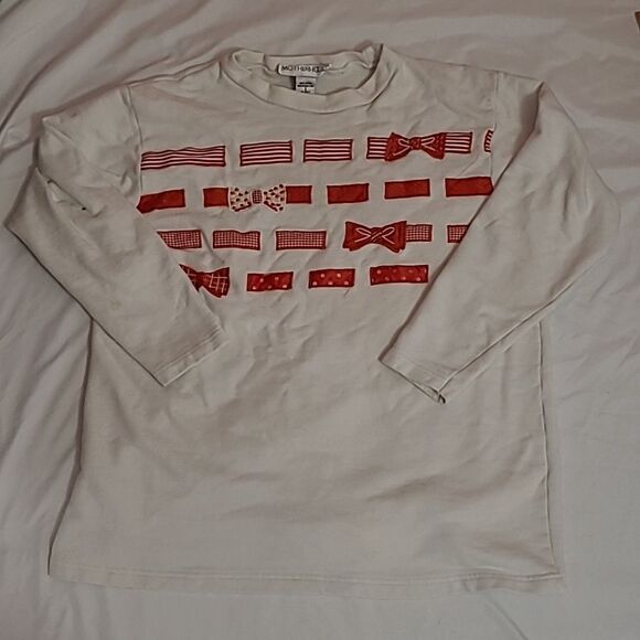 Vintage motherhood maternity red and white sweater size small - Picture 1 of 10